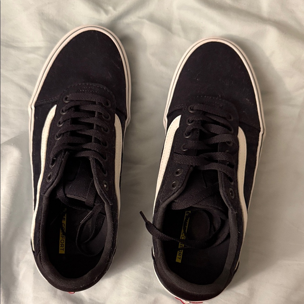 Vans Classic Black and White Sneakers